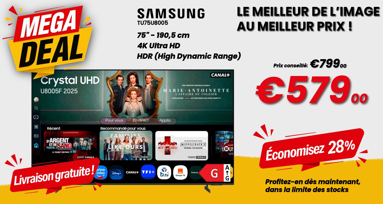 Samsung TU75U8005